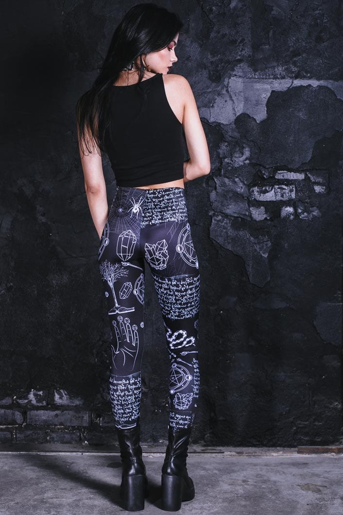 Witchy Leggings Back View