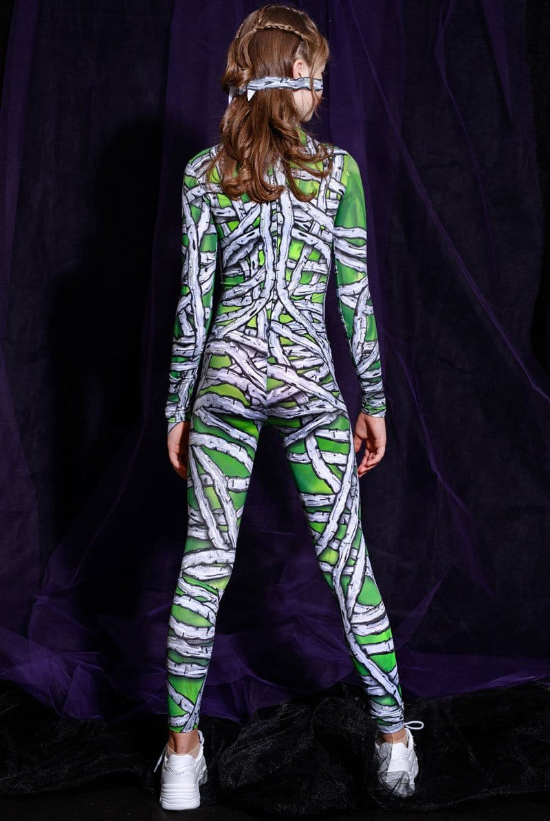 Mummy Girl Costume Back View