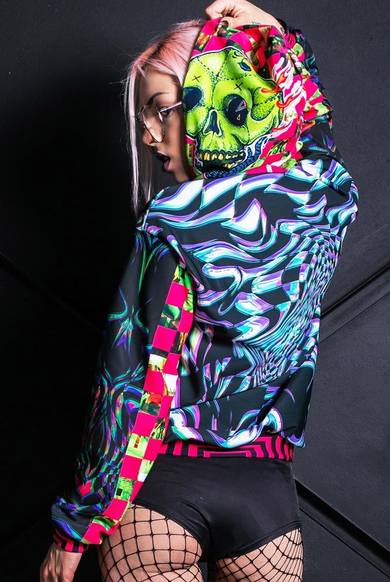 Digital Hoodie Back View
