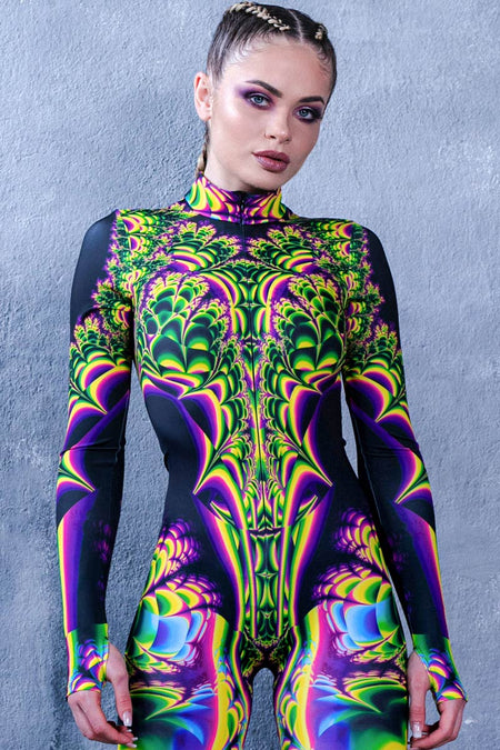 Rave Outfit Insectia Costume Close View