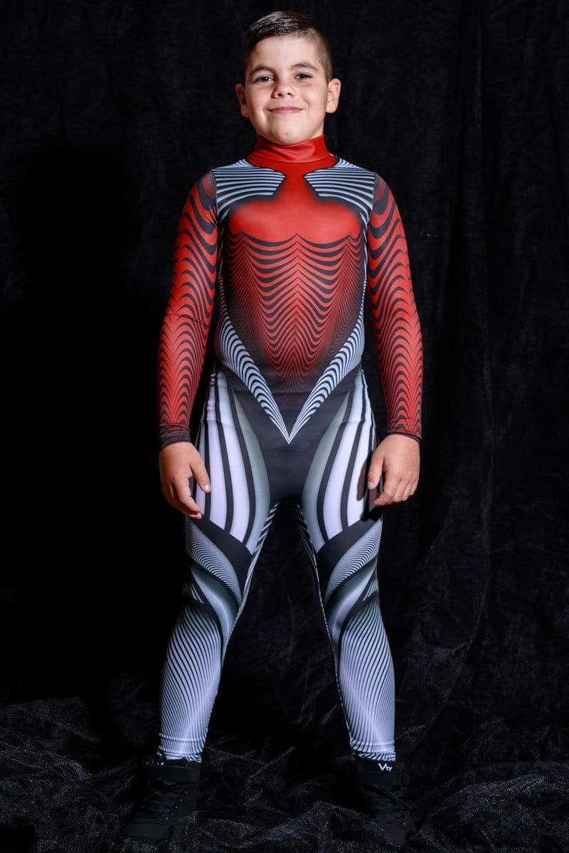 Futuristic Kids Costume Front View