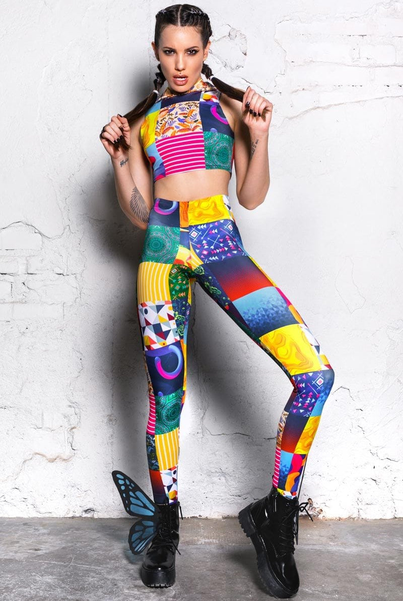 Ethno Leggings Full View