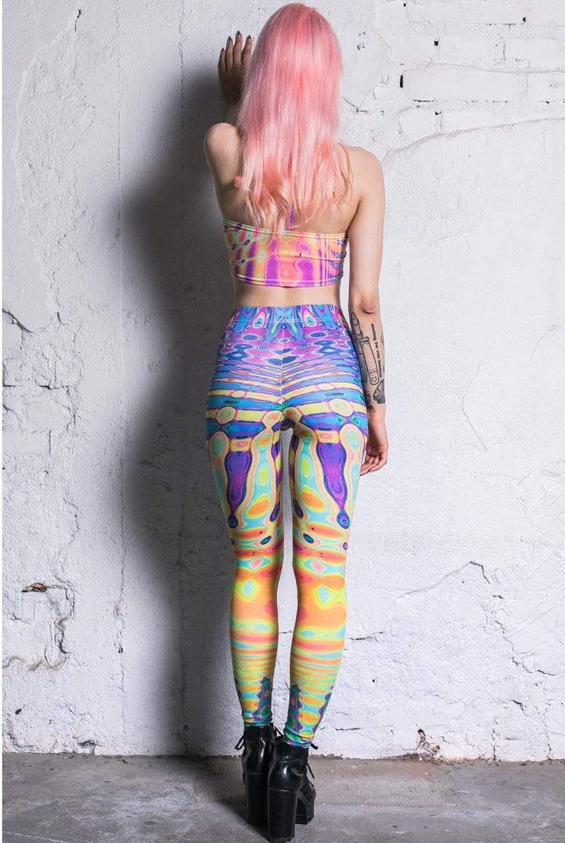 Reflective Leggings Back View