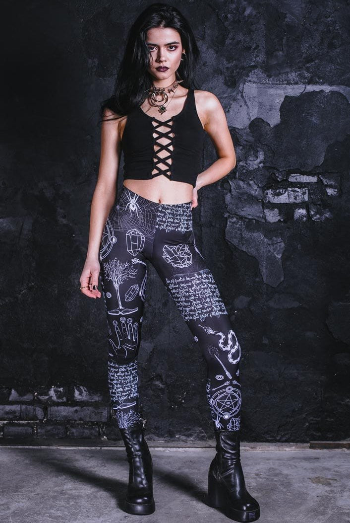 Witchy Leggings Front View