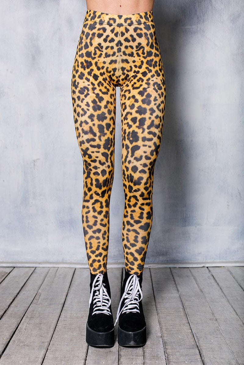 Leopard Leggings Set Close View