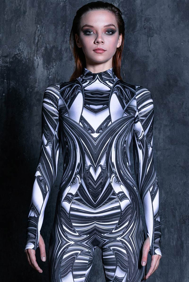Liquid Steel Rave Costume - One Piece Festival Outfit | Devil Walking