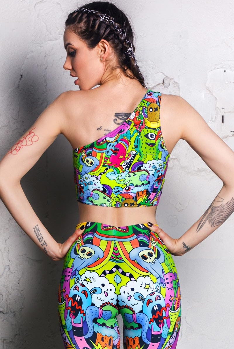 Magic Forest Leggings Set Back View