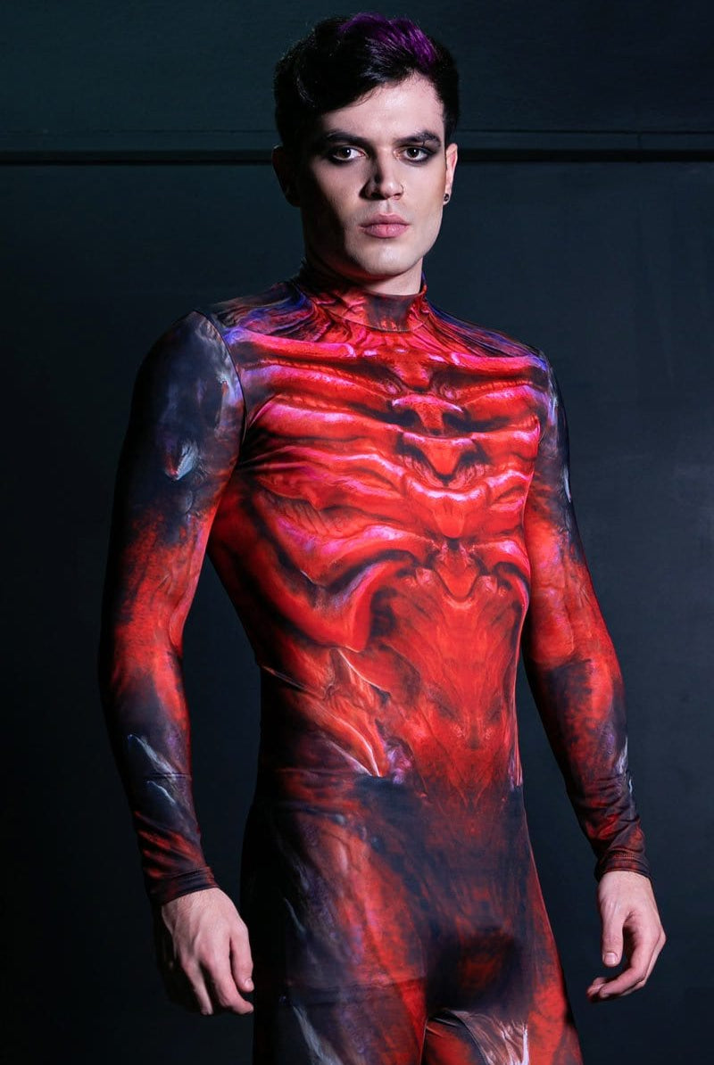 Bloodlust Devil Men's Costume, Black & Red Devil Costume, Adult Devil Costume, Demon Costume Men, Male Devil Costume, Sexy Halloween Costume, XL Bloodlust Devil Men's Costume, Black & Red Devil Costume, Adult Devil Costume, Demon Costume Men, Male Devil Costume, Sexy Halloween Costume, XL