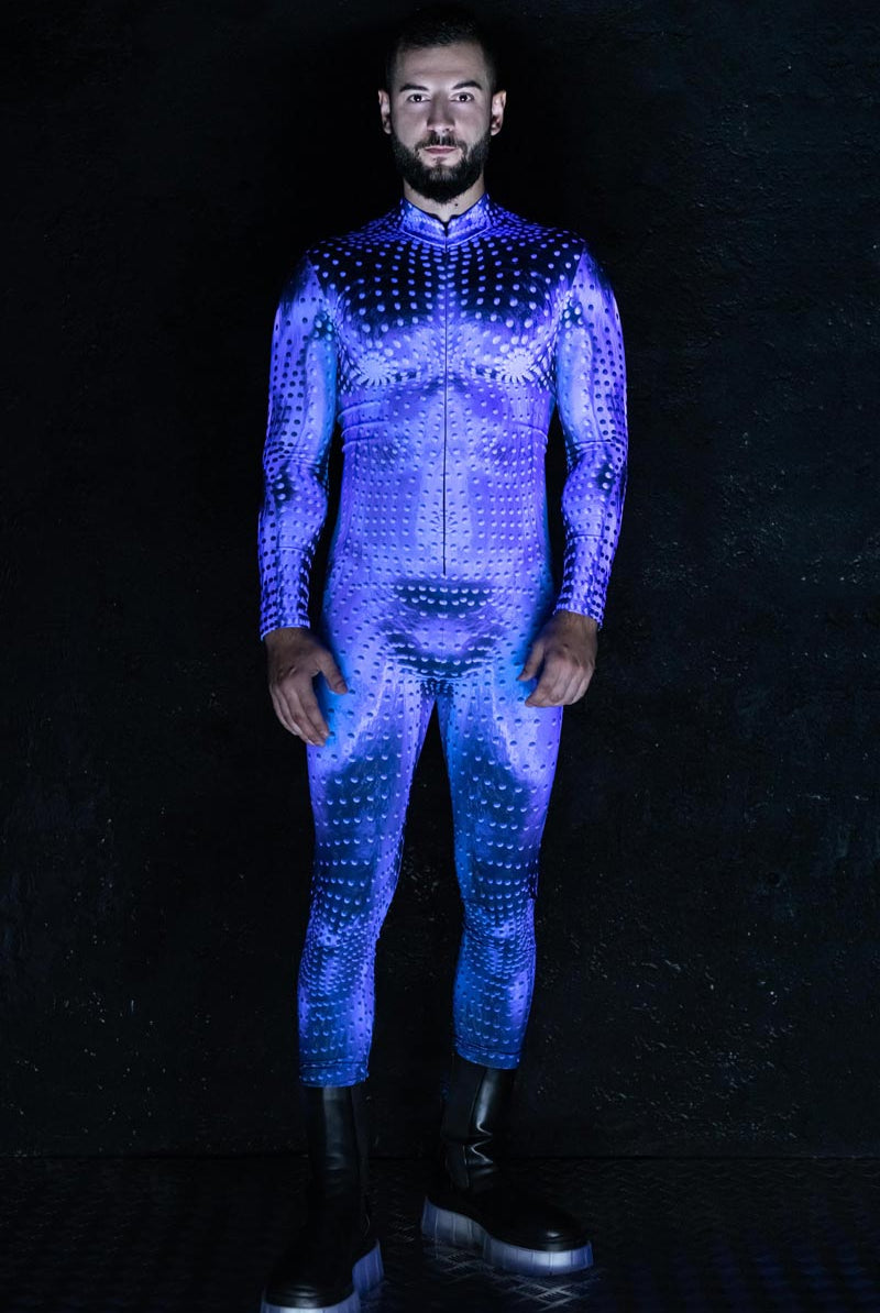 Men Multiverse Traveler Costume Front View