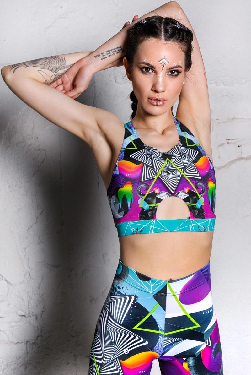 Mind Game Bra Top Front View