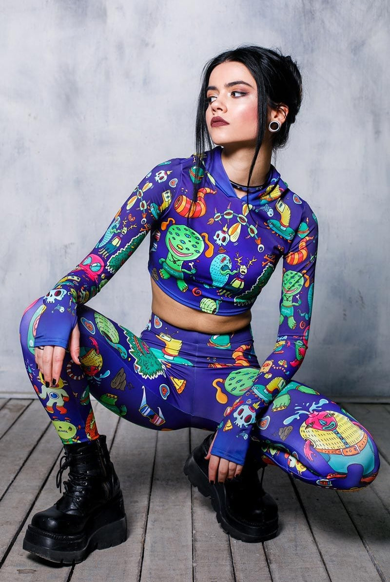 Monster Leggings Set Full View