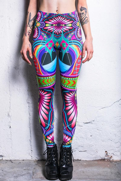 Psychedelic Clothing, Psychedelic Leggings, Trippy Leggings, Psychedelic  Clothes, Psy Trance Goa, Futuristic Clothing, Festival Clothing 