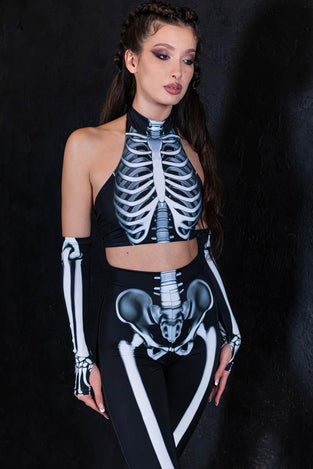 Rattling Bones Bell Bottoms Set Side View