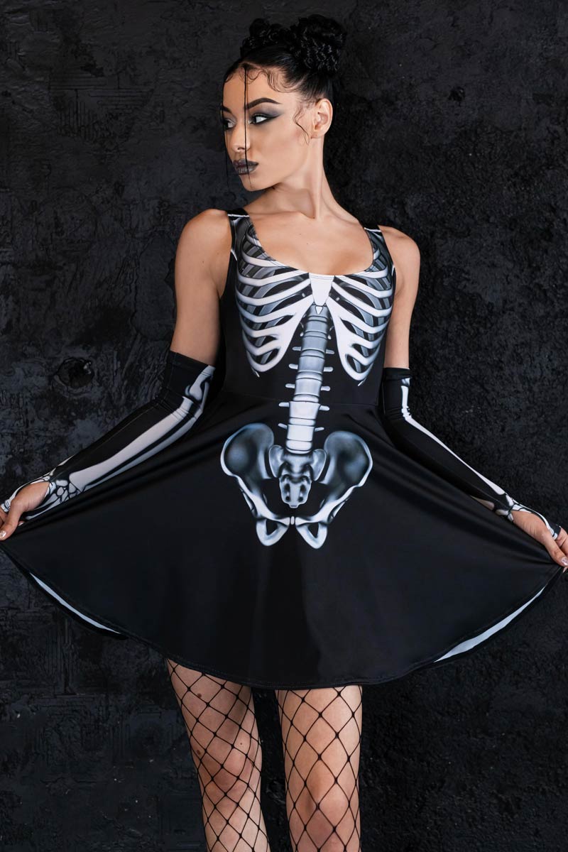 Skeleton Dress Costume