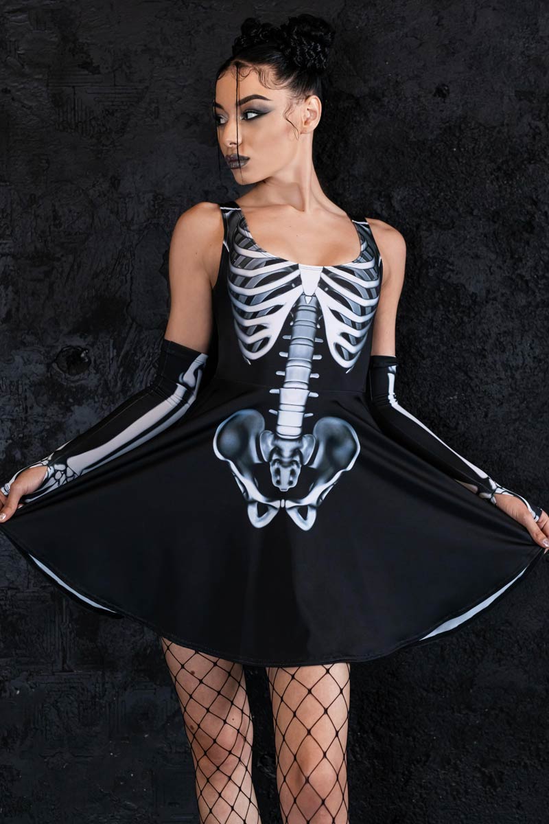 Skeleton Dress Costume skeleton-dress-costume