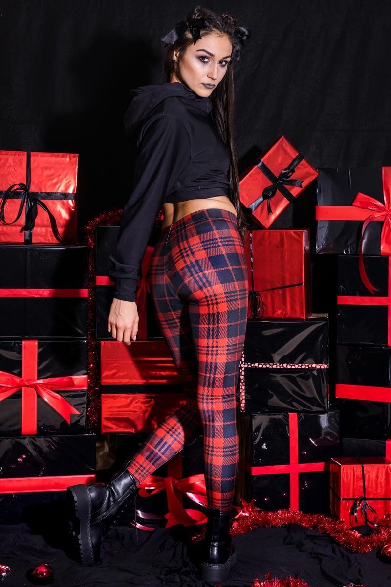 SET SHOP and SMILE - Womens Red Plaid Tartan Leggings for just $69. Order  here https://bit.ly/2rLTgxc | Facebook