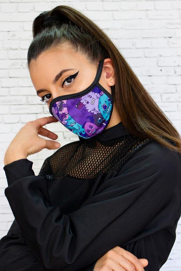 Goblins Reusable Face Mask Right View