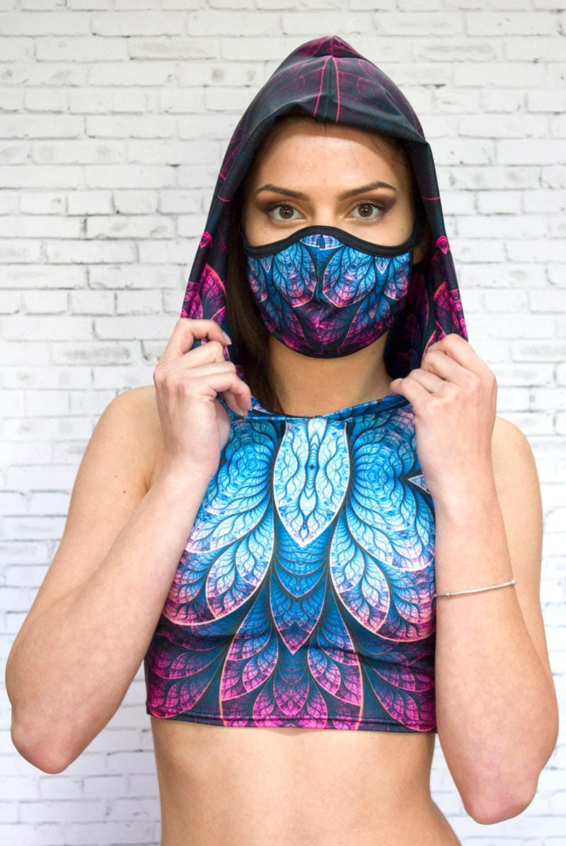 Lotus Reusable Face Mask Front View