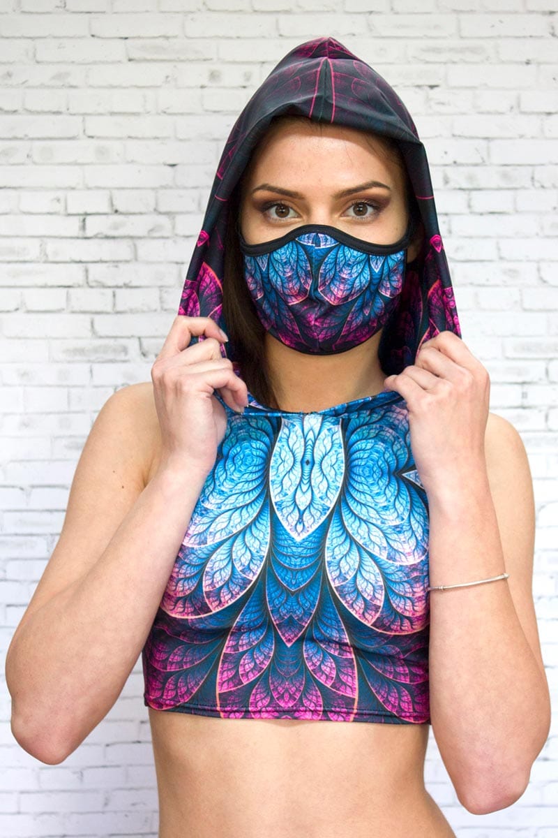 Lotus Reusable Face Mask Front View