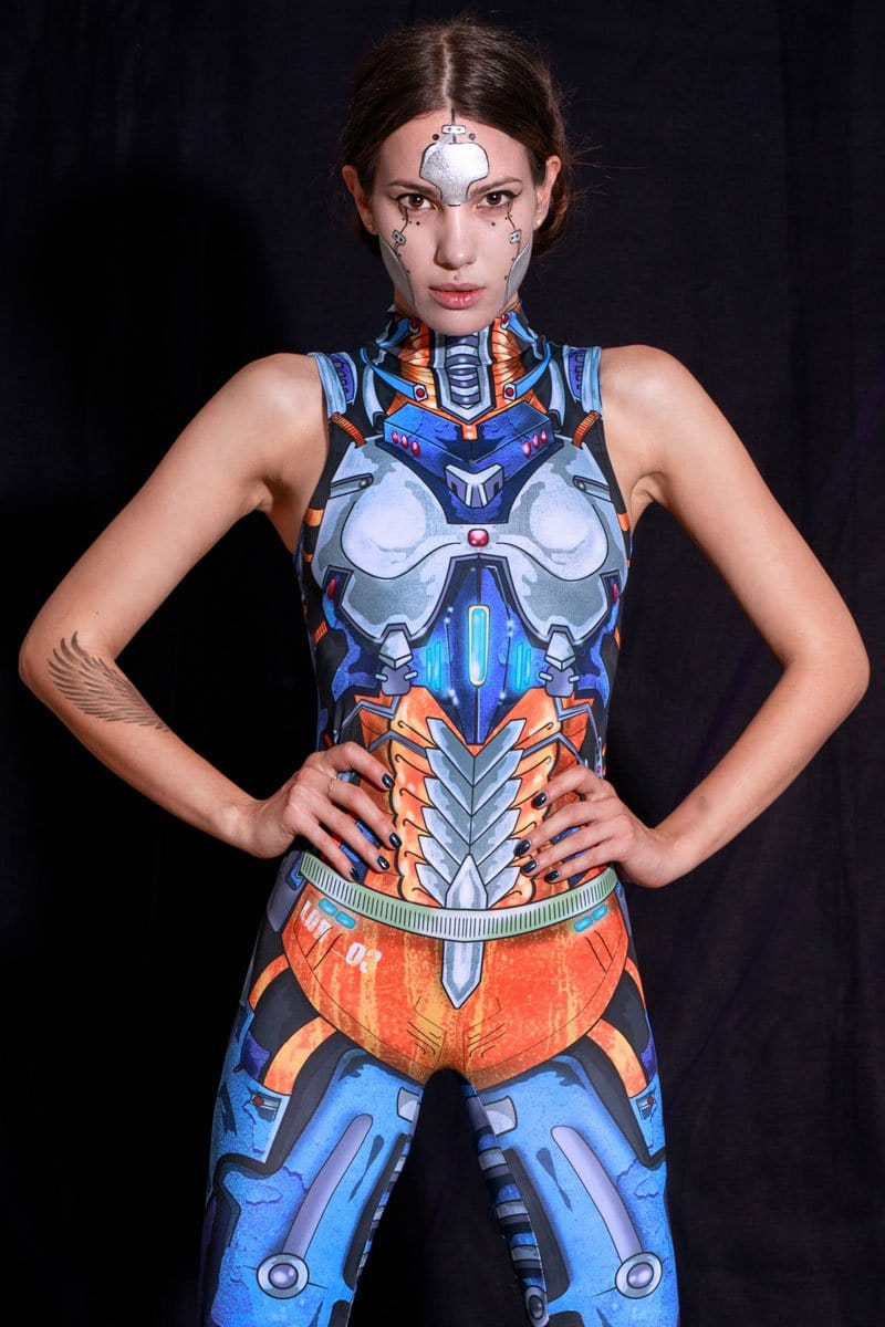 Sci-fi Clothing, Futuristic Costume, Sexy Cosplay Costume, Festival Clothing  Women, Robot Costume, Rave Bodysuit, Halloween Costumes Woman -  Israel