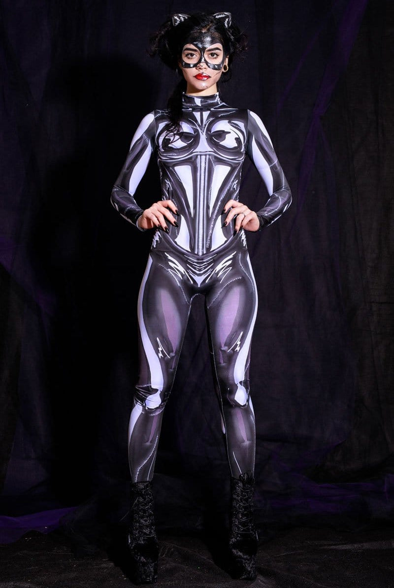 Sexy Cat Costume Front View