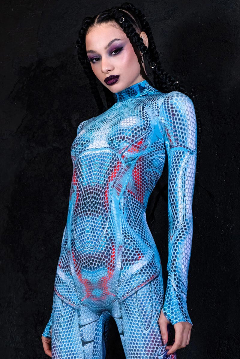 Sky Warrior Costume Side View