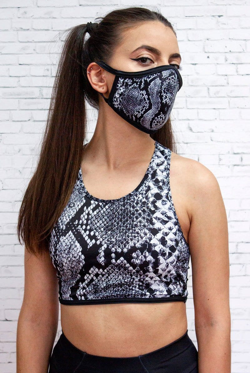 Snake Face Mask Right View