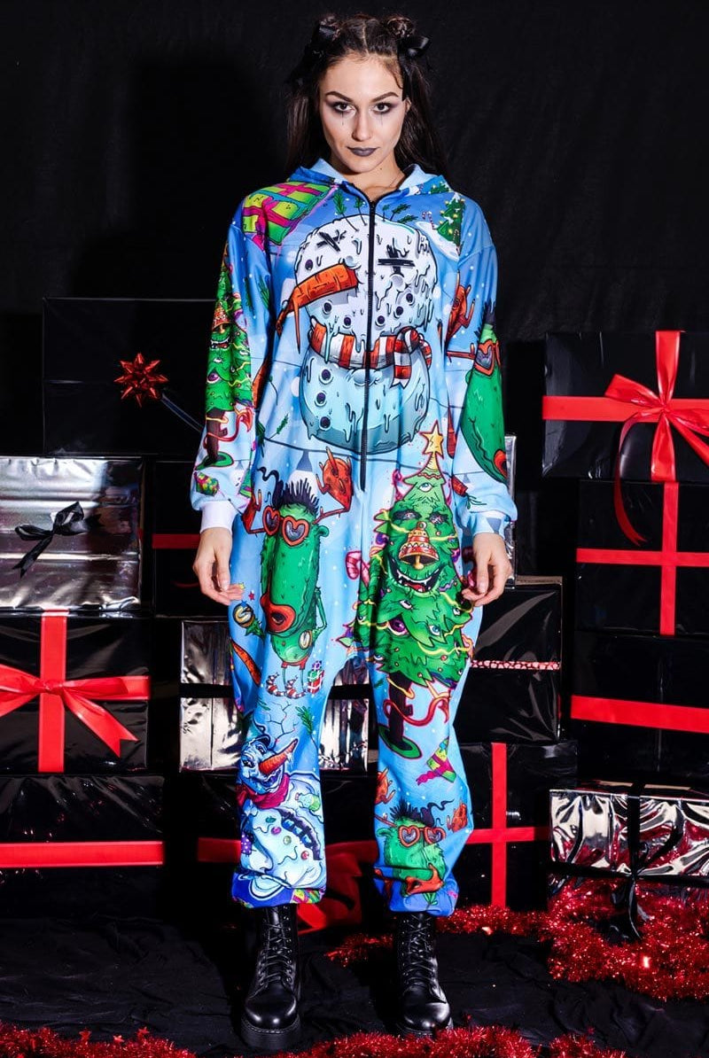 Snowman Onesie Full View