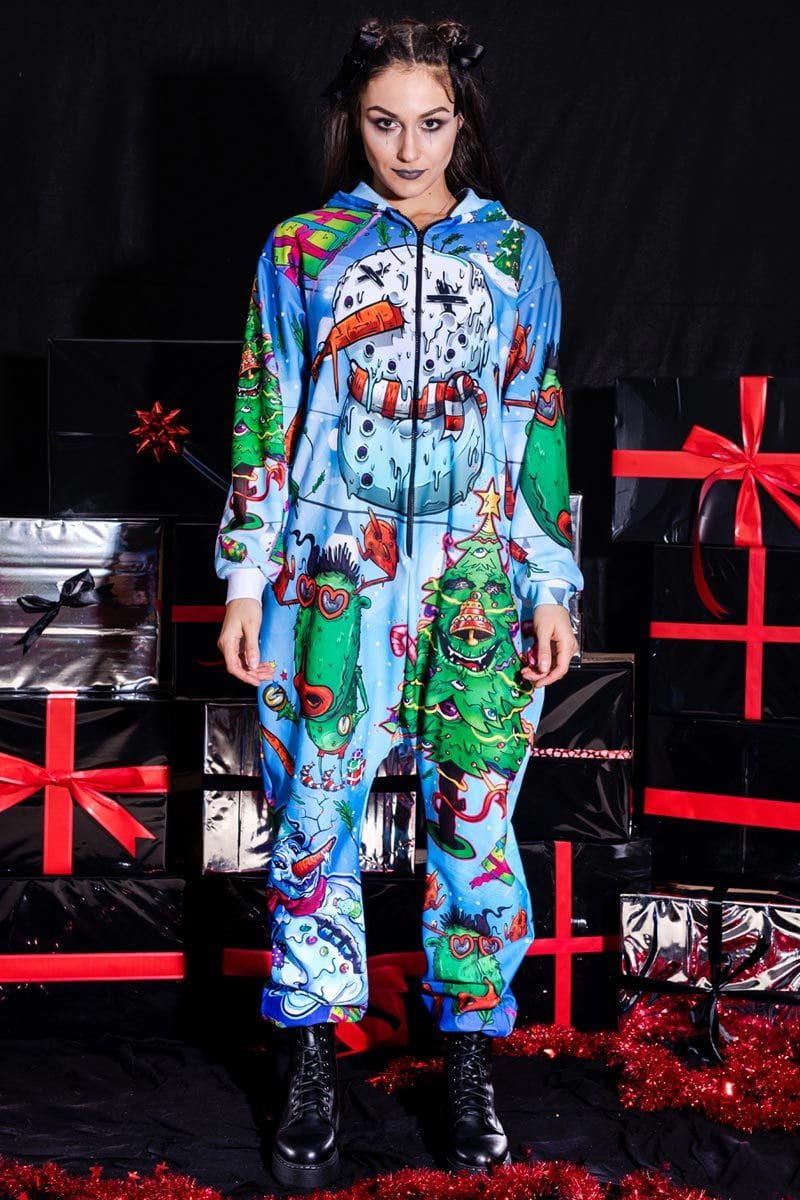 Snowman Onesie Full View