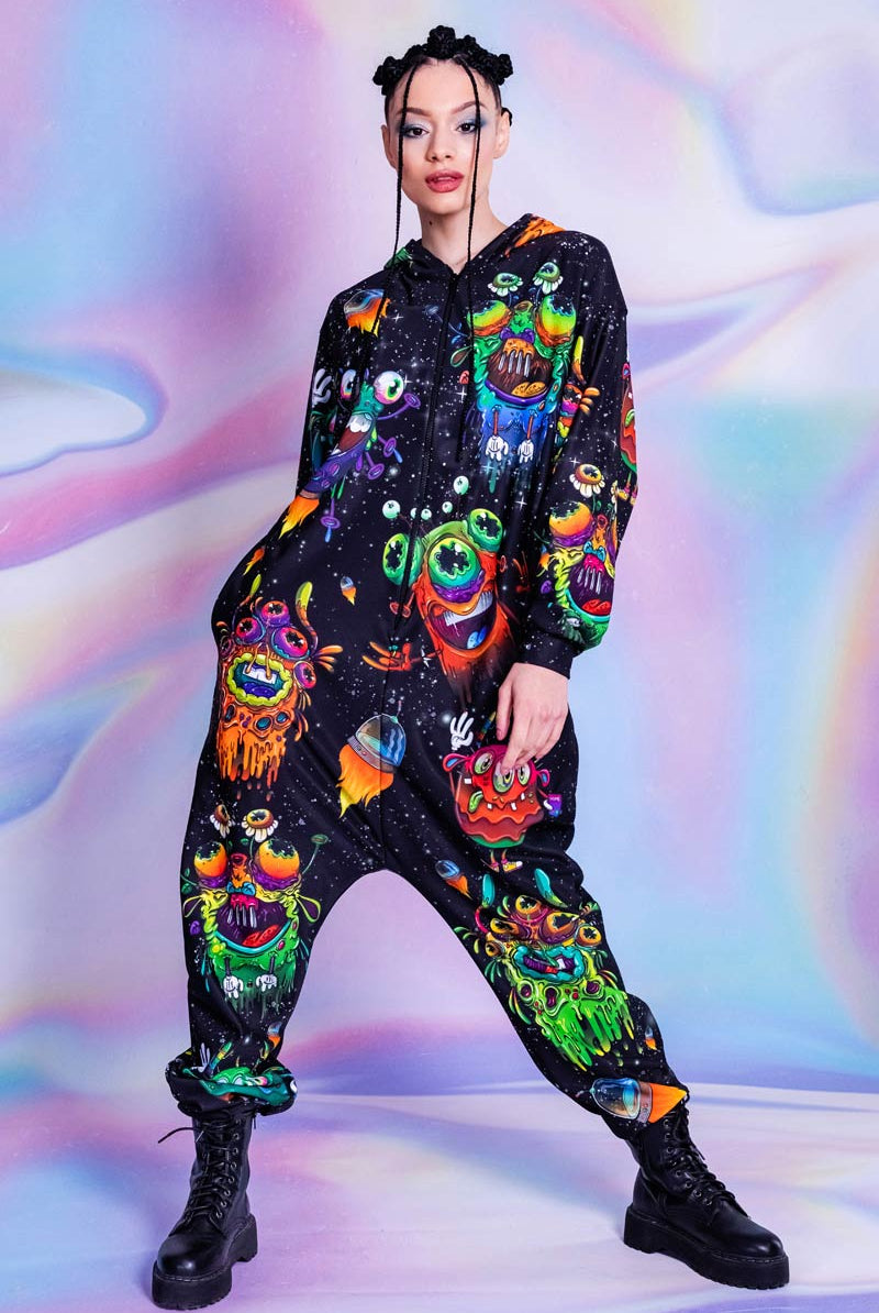 Space Freakz Onesie Front View