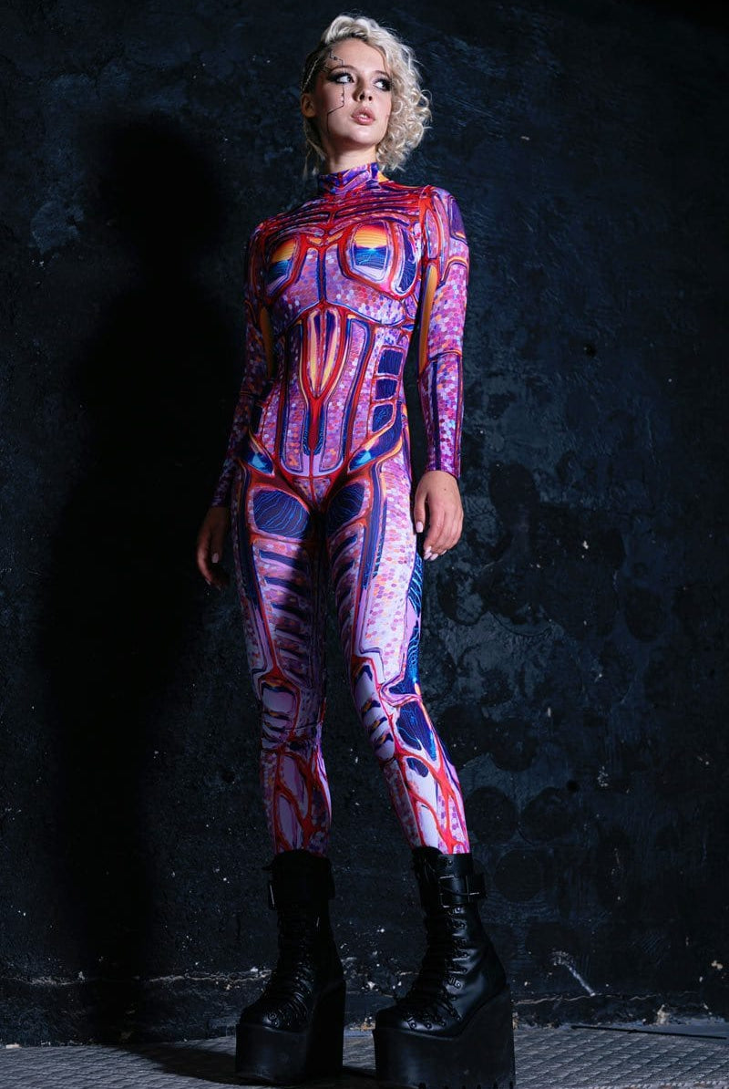 Space Girl Sci-fi Costume Full View