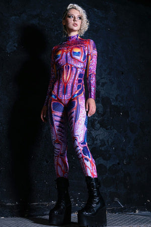 Space Girl Sci-fi Costume Full View