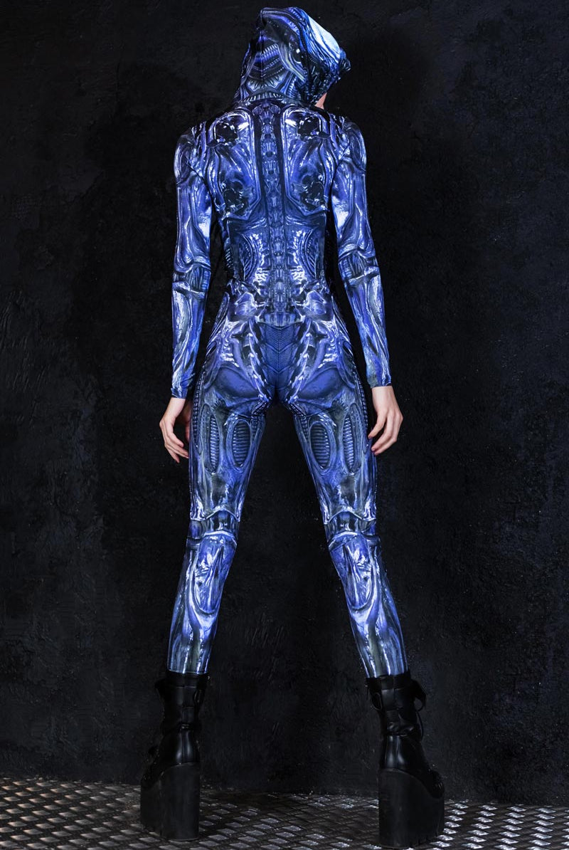 Xenomorph Costume Back View