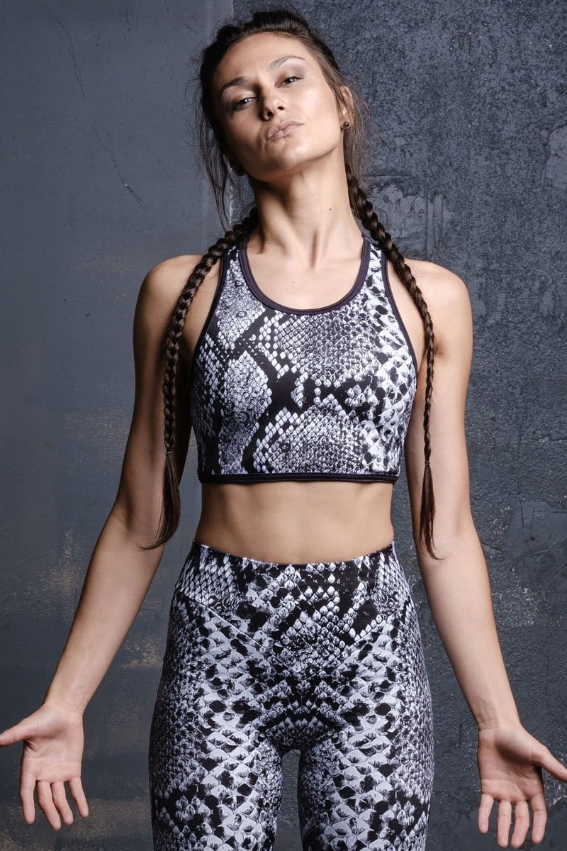 Snakeskin Sports Bra – The Obsessions Boutique