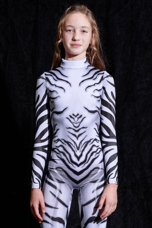 Zebra Kids Costume Close View