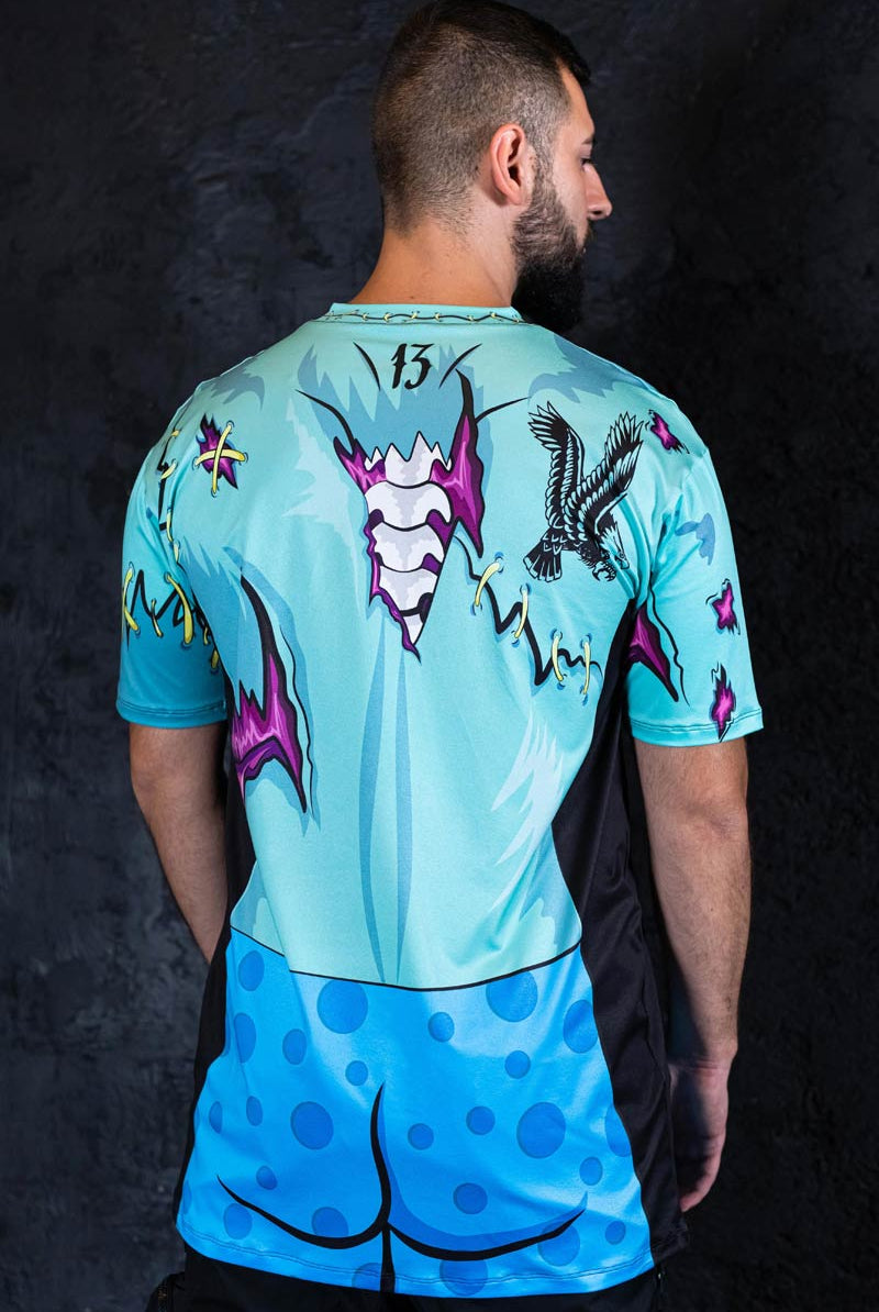 Zombie Dude Oversized Tee Back View